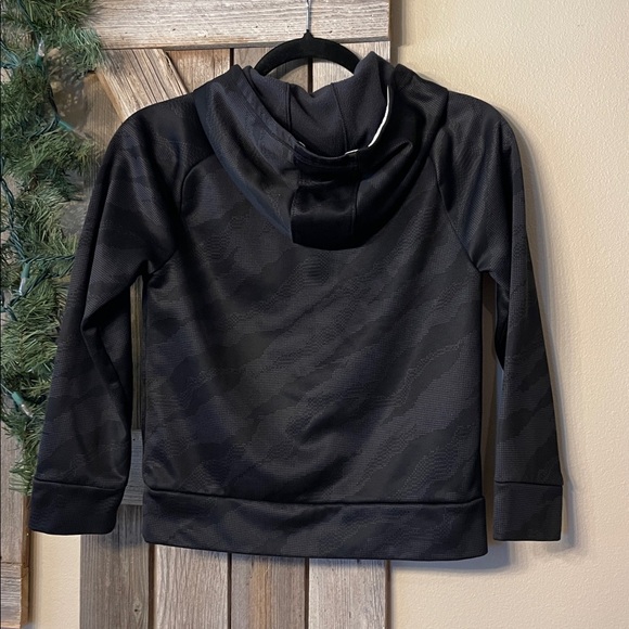 Adidas Kids Black Camouflage Hoodie - Picture 2 of 3